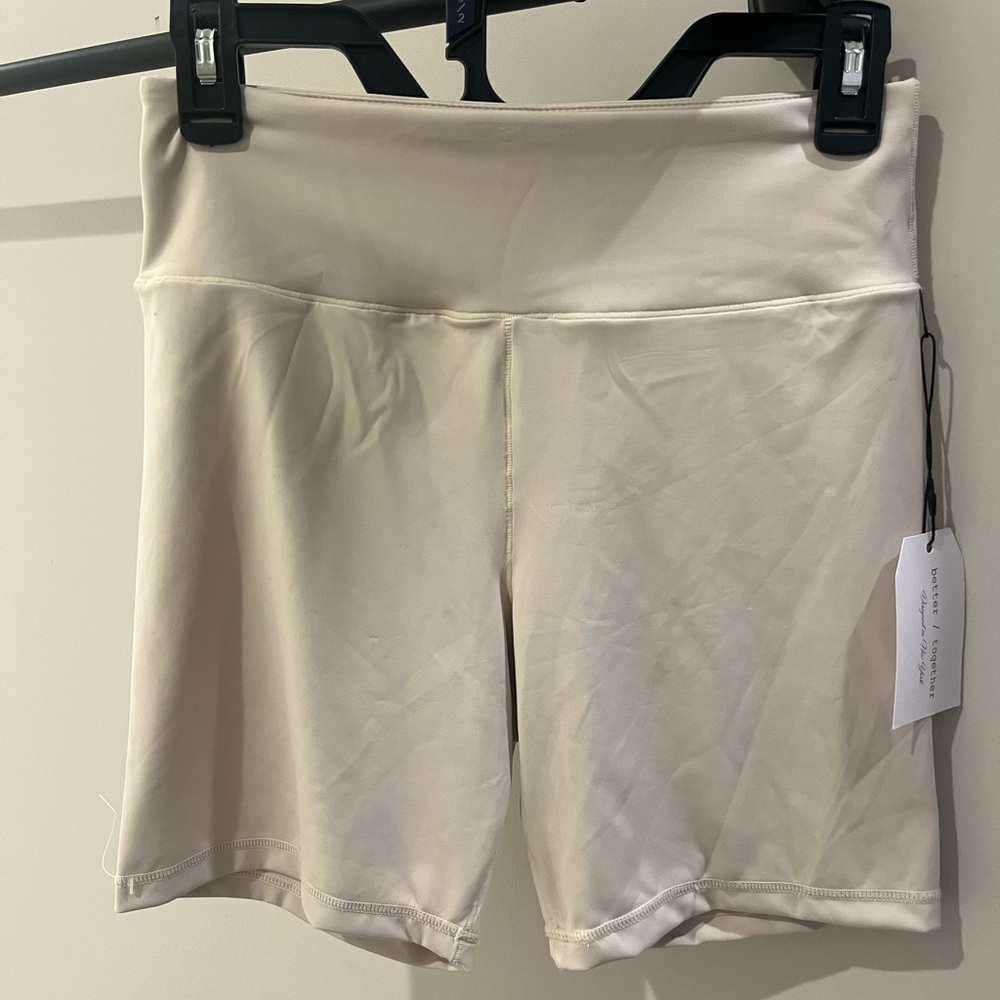 Women's Cream Shorts